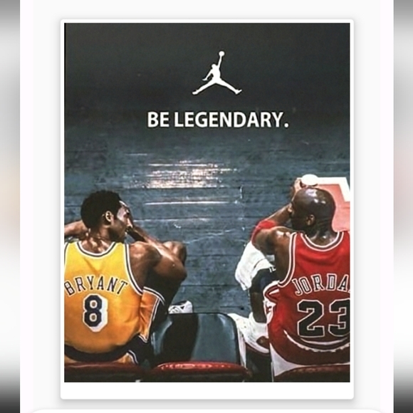 MICHAEL JORDAN & KOBE BRYANT 16 POSTER ULTRA GLOSSY REPRINT 8.5x11 BUNDLE SET!🔥 - Picture 1 of 16